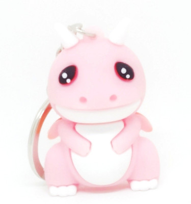 Arkanum ARK 1102 Pink Baby Dino Pokemon Cartoon Character Keyring Key Chain