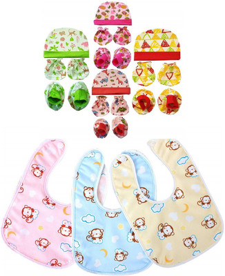 GOURAVSUMANA Baby Boys & Baby Girls Party(Festive) Cap Bib(Multicolor)