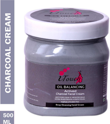 I TOUCH HERBAL CHARCOAL CREAM 500 ML(500 ml)