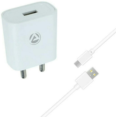 ARU AR-155 2.1 A Mobile Charger with Detachable Cable(White, Cable Included)