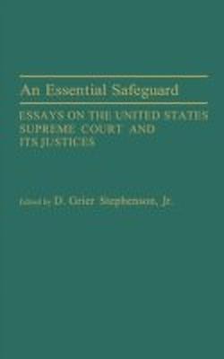 An Essential Safeguard(English, Hardcover, Stephenson Donald Grier Jr.)