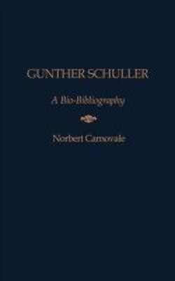 Gunther Schuller(English, Hardcover, unknown)