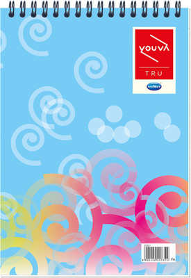 NAVNEET Youva Top Wiro Bound My Notes 14.8x21 cm Single Line Assorted Notebook Ruled 160 Pages(Multicolor, Pack of 3)