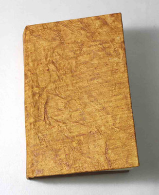 Camlon Exports Handmade A6 Notebook Unruled 96 Pages(Bronze)