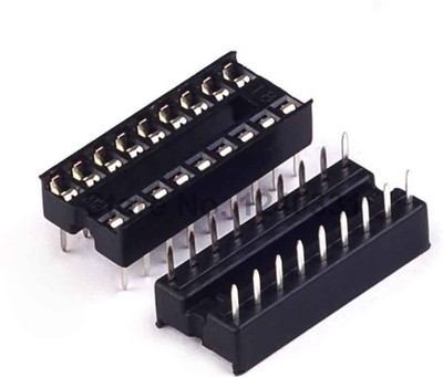 MIFRA ELECTRONICS 18pin dip IC Base (5 pcs) Electronic Components Electronic Hobby Kit