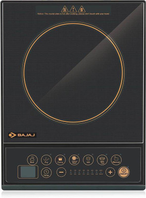 Bajaj ICX130 1300Watts High Quality Induction Cooktop (Black, Push Button)