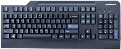 Lenovo SK-8825 Wired USB Desktop Keyboard  (Black)