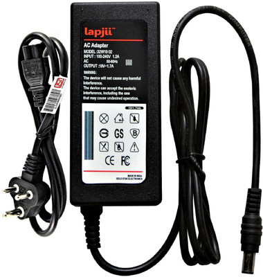 LAPJII Power Supply for GL LED, LCD Monitors Flatron 34UM57-P, 29UM67-P of 19V, 1.7A-Pin 6.5x4.4 32 W Adapter(Power Cord Included)