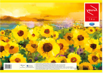 NAVNEET Youva Loose Sheet 21x29.7 cm Unruled Regular 64 gsm Drawing Paper(Set of 1, Multicolor)