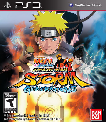 Naruto Shippuden: Ultimate Ninja Storm Generations PS3 (2012)(ACTION, for PS3)