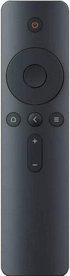 hybite 4A LCD LED Smart TV Remote Control Compatible for Smart TV 4A Mi LED Remote Controller (Black) (Without voice ) Xiaomi Redmi Remote of 4A model 32 43 55 65 inches Remote Controller(Black)