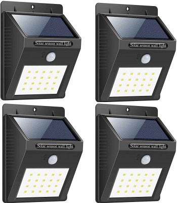 SOLAR UNIVERSE INDIA Solar Light Set(Wall Mounted Pack of 4)