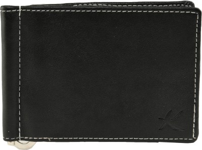 Winsome Deal Men Casual Black Artificial Leather Wallet(6 Card Slots)