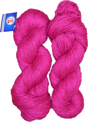 KNIT KING Rabit Excel Rani (300 gm) Wool Hank Hand knitting wool / Art Craft soft fingering crochet hook yarn, needle knitting yarn thread dyed