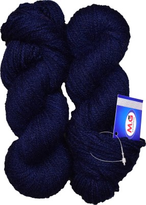 Simi Enterprise Popeye Navy (500 gm) Wool Hank Hand knitting wool / Art Craft soft fingering crochet hook yarn, needle knitting yarn thread dye Q SM-RR