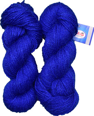 Simi Enterprise Rabit Excel Royal (300 gm) Wool Hank Hand knitting wool / Art Craft soft fingering crochet hook yarn, needle knitting yarn thread dye M SM-NN