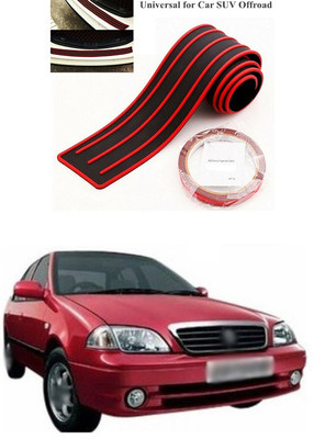 PECUNIA Plastic Car Bumper Guard(Multicolor, Pack of 1, Maruti, Esteem)