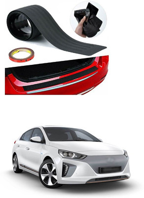 PECUNIA Plastic Car Bumper Guard(Black, Pack of 1, Hyundai, i10)