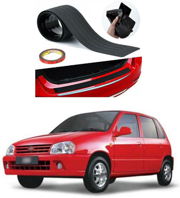 PECUNIA Plastic Car Bumper Guard(Black, Pack of 1, Maruti, Zen)