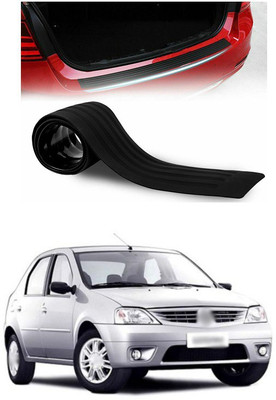 XZRTZ Plastic Car Bumper Guard(Black, Pack of 1, Mahindra, Logan)