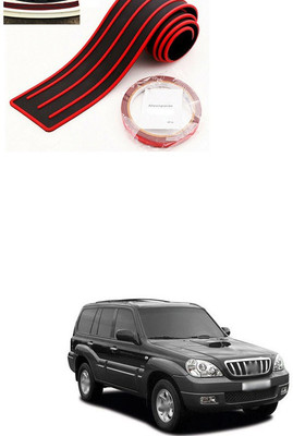 PROEDITION Plastic Car Bumper Guard(Black, Red, Pack of 1, Hyundai, Terracan)
