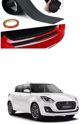 PECUNIA Plastic Car Bumper Guard(Black, Pack of 1, Maruti, Swift)