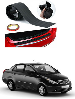 PECUNIA Plastic Car Bumper Guard(Black, Pack of 1, Tata, Aria)