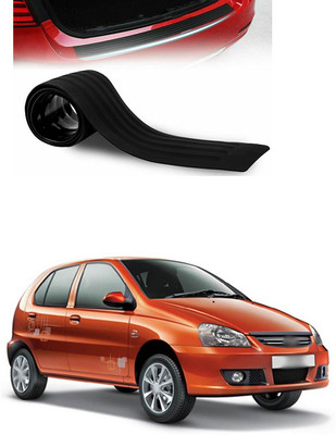 XZRTZ Plastic Car Bumper Guard(Black, Pack of 1, Tata, Aria)