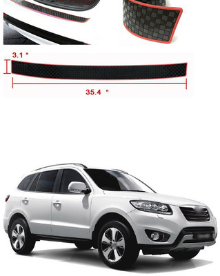 PROEDITION Plastic Car Bumper Guard(Black, Red, Pack of 1, Hyundai, Elite i20)