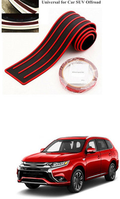 PROEDITION Plastic Car Bumper Guard(Black, Red, Pack of 1, Mitsubishi, Outlander)