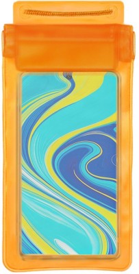 ACM Pouch for Mi Redmi Note 9S(Orange, Waterproof, Silicon, Pack of: 1)