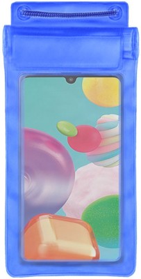 ACM Pouch for Samsung Galaxy A41(Blue, Waterproof, Silicon, Pack of: 1)