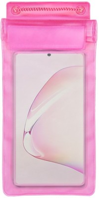 ACM Pouch for Samsung Galaxy Note 10 Lite(Pink, Waterproof, Silicon, Pack of: 1)