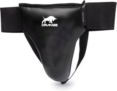 DRANGE Men's Boxing MMA Karate Taekwondo Kickboxing Muay Thai Groin Guard MMA Abdominal Guard