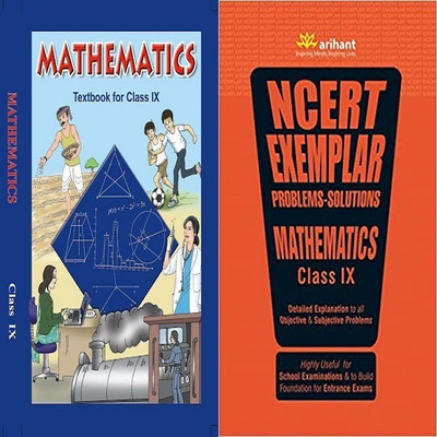 NCERT Exemplar Problems-Solutions And Mathematics Textbook For Class 9(PaperBook, Arihant Publications, NCERT)