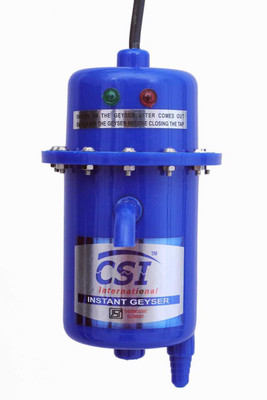 CSI INTERNATIONAL 1 L Instant Water Geyser (Instant Water Geyser, Water Heater, Portable Water Heater, Geysers Made of First Class Plastic, 3kw copper aliments blue 1 L Instant Water Geyser(Blue) CSI INTERNATIONAL 1 L Instant Water Geyser (Instant Water Geyser, Water Heater, Portable Water Heater, Geysers Made of First Class Plastic, 3kw copper aliments blue 1 L Instant Water Geyser(Blue)