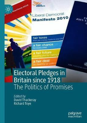 Electoral Pledges in Britain Since 1918(English, Hardcover, unknown)
