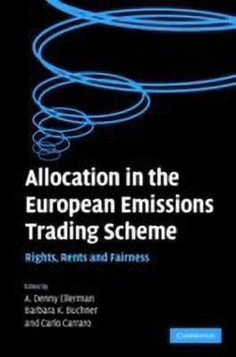 Allocation in the European Emissions Trading Scheme(English, Hardcover, unknown)