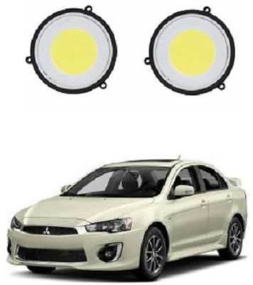 ACCESSOREEZ Round Shape COB LED DAYTIME RUNNING LIGHT ( DRL ) elite9538 Waterproof Car Fancy Lights ( WHITE , BLUE ) Car Fancy Lights(Blue)