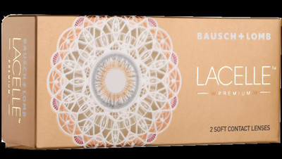 BAUSCH & LOMB Monthly Disposable(-6, Colored Contact Lenses, Pack of 2)