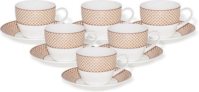 Clay Craft Pack of 12 Ceramic CS-CREAM-SUPER-S365(Multicolor)