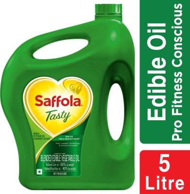 Saffola Tasty Pro Fitness Conscious Blended Oil Can(5 L)