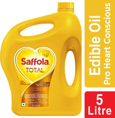 Saffola Total Pro Heart Conscious Blended Oil Can(5 L)
