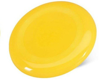FALCON Sports Flying Disc 11 Inch (Yellow color) Pack of 1 | Indoor and Outdoor Fun Games Plastic Sports Frisbee