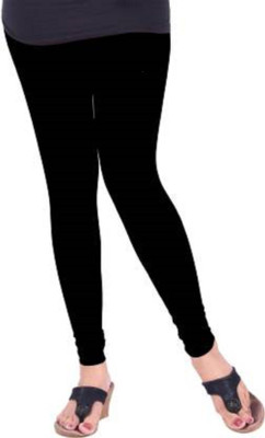 fheo Churidar  Western Wear Legging(Black, Solid)