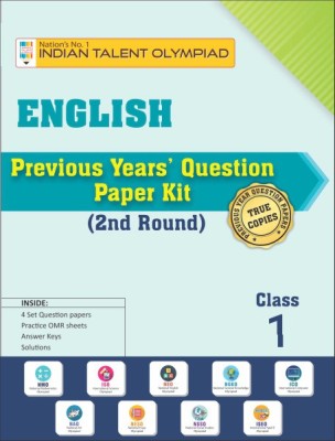 Indian Talent Olympiad - National English Olympiad Question Paper Set Round 2 Class 1(Paperback, Indian Talent)