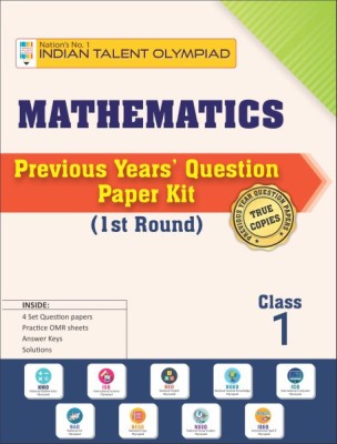 Indian Talent Olympiad - National Mathematics Olympiad Previous Year Question Papers Round 1 - Class 1(Paperback, Indian Talent)