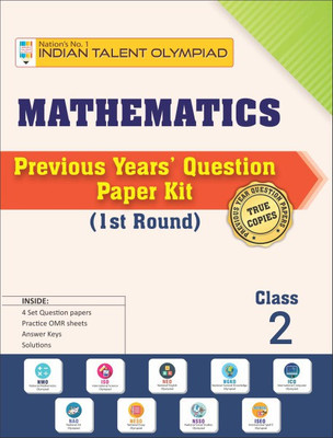 Indian Talent Olympiad - National Mathematics Olympiad Previous Year Question Paper Round 1 - Class 2(Paperback, Indian talent)