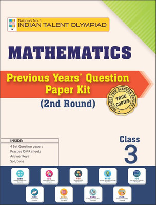 Indian Talent Olympiad - National Mathematics Olympiad Previous Year Question Paper Round 2 Class 3(Paperback, Indian Talent)