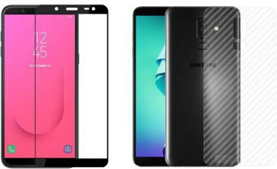 SRT Tempered Glass Guard for Samsung Galaxy A8 Plus(Pack of 2)